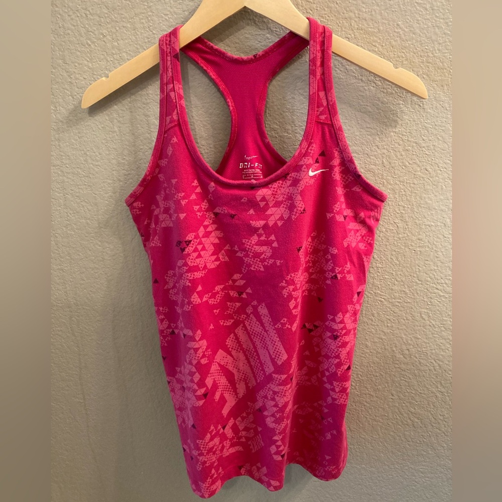 Nike workout top with built in bra